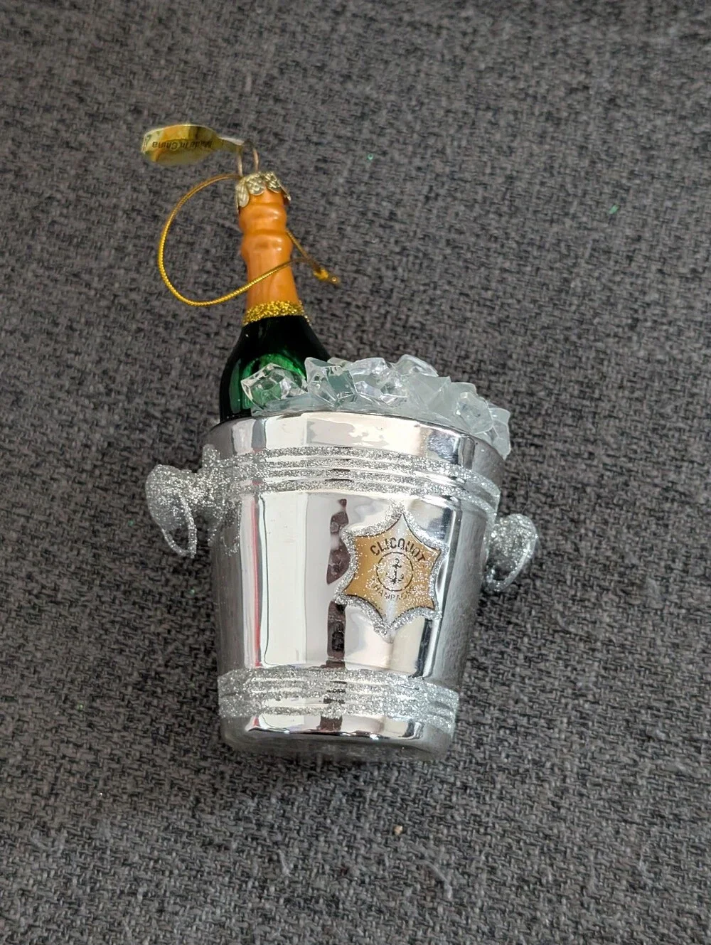 Cody Foster & Co Champagne on Ice Ornament 5